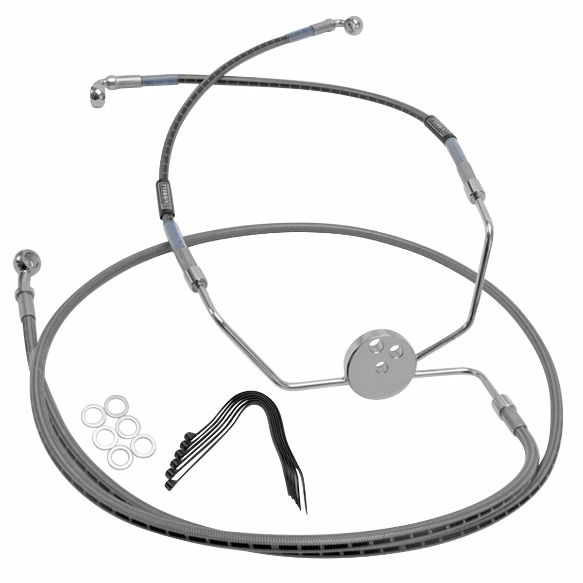 Russell Stock Length Front Brake Line Kit 1 Russell Stock Length Front Brake Line Kit