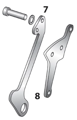 V-Twin Manufacturing Anchor Arm And Plate With Floating Lining 2 V-Twin Manufacturing Anchor Arm And Plate With Floating Lining - Image 2