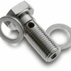 J&P Cycles Chrome Banjo Bolt