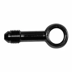 Goodridge Shadow Black Chrome Stainless Steel Straight 10mm Banjo