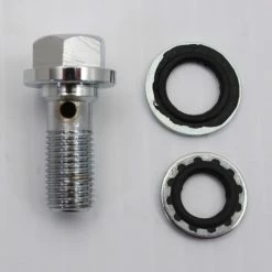 V-Twin Manufacturing 12mm Banjo Bolt Kit