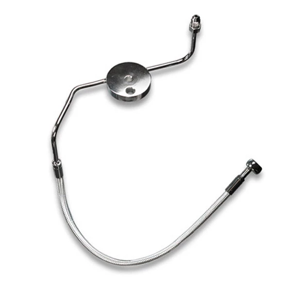 Magnum Designer Sterling Chromite II Dual Disc Lower Brake Line Kit For ABS Models 1 Magnum Designer Sterling Chromite II Dual Disc Lower Brake Line Kit For ABS Models