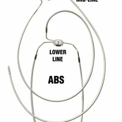 Magnum Mid Brake Line Sterling Chromite
