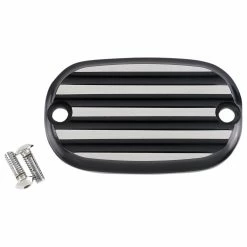 Joker Machine Black/Silver Finned Master Cylinder Cover