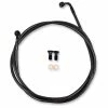 LA Choppers Braided Midnight Brake Line For 18"-20" Bars