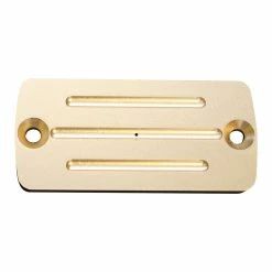 Accutronix Milled Rear Brass Master Cylinder Cover