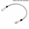 Twin Power Stainless Steel Braided Clear-Coated Brake Line