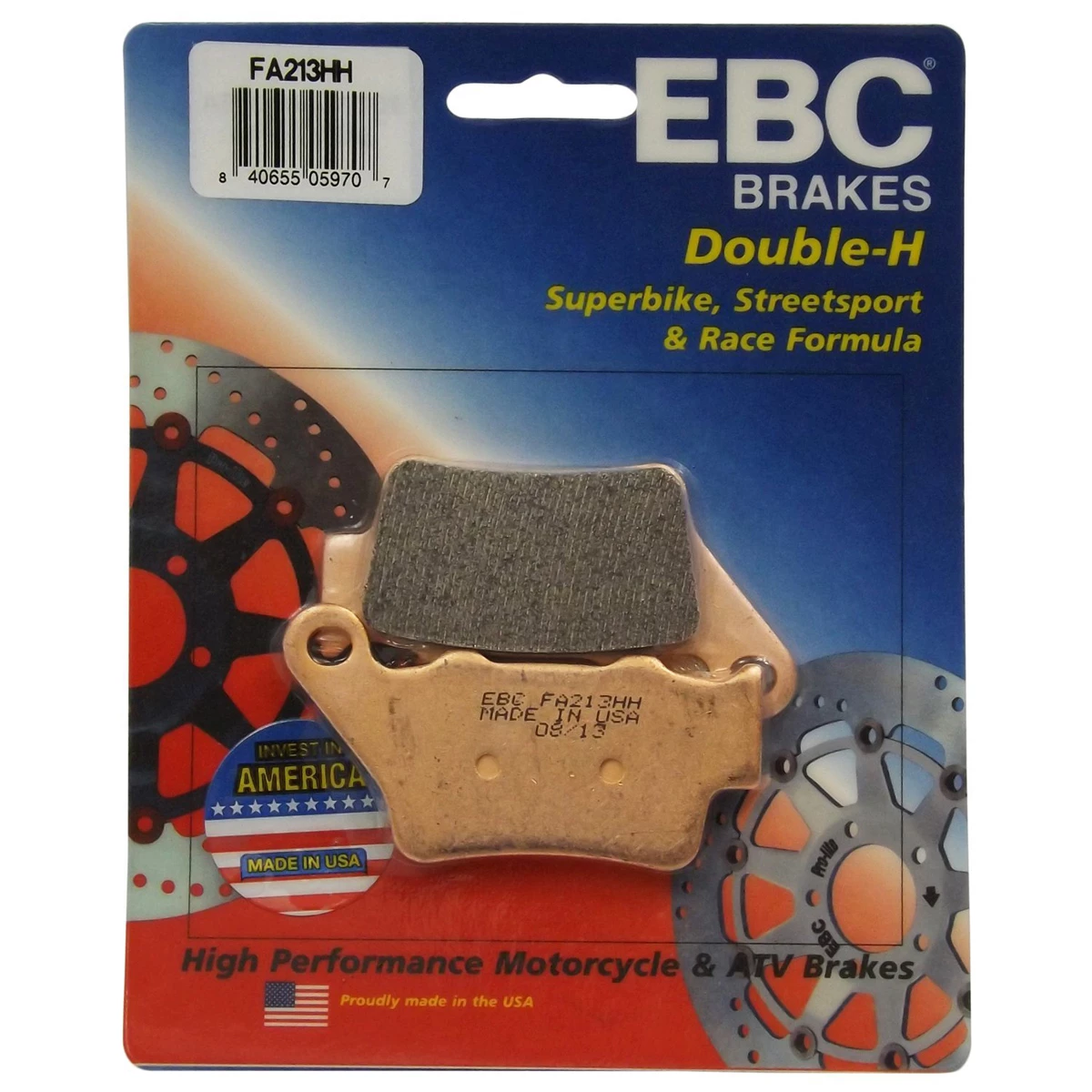 EBC Double-H Sintered Front/Rear Brake Pads 1 EBC Double-H Sintered Front/Rear Brake Pads