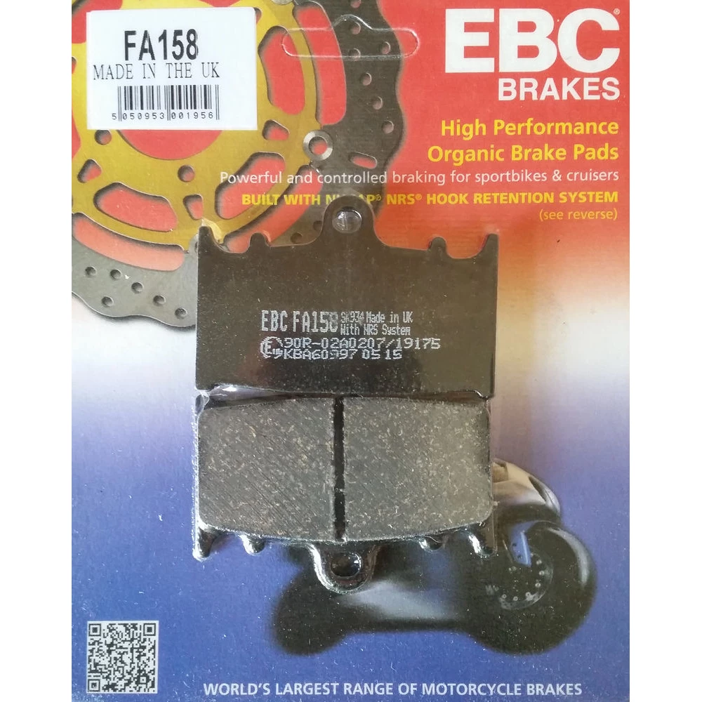 EBC Front/Rear Organic Brake Pads 3 EBC Front/Rear Organic Brake Pads - Image 3