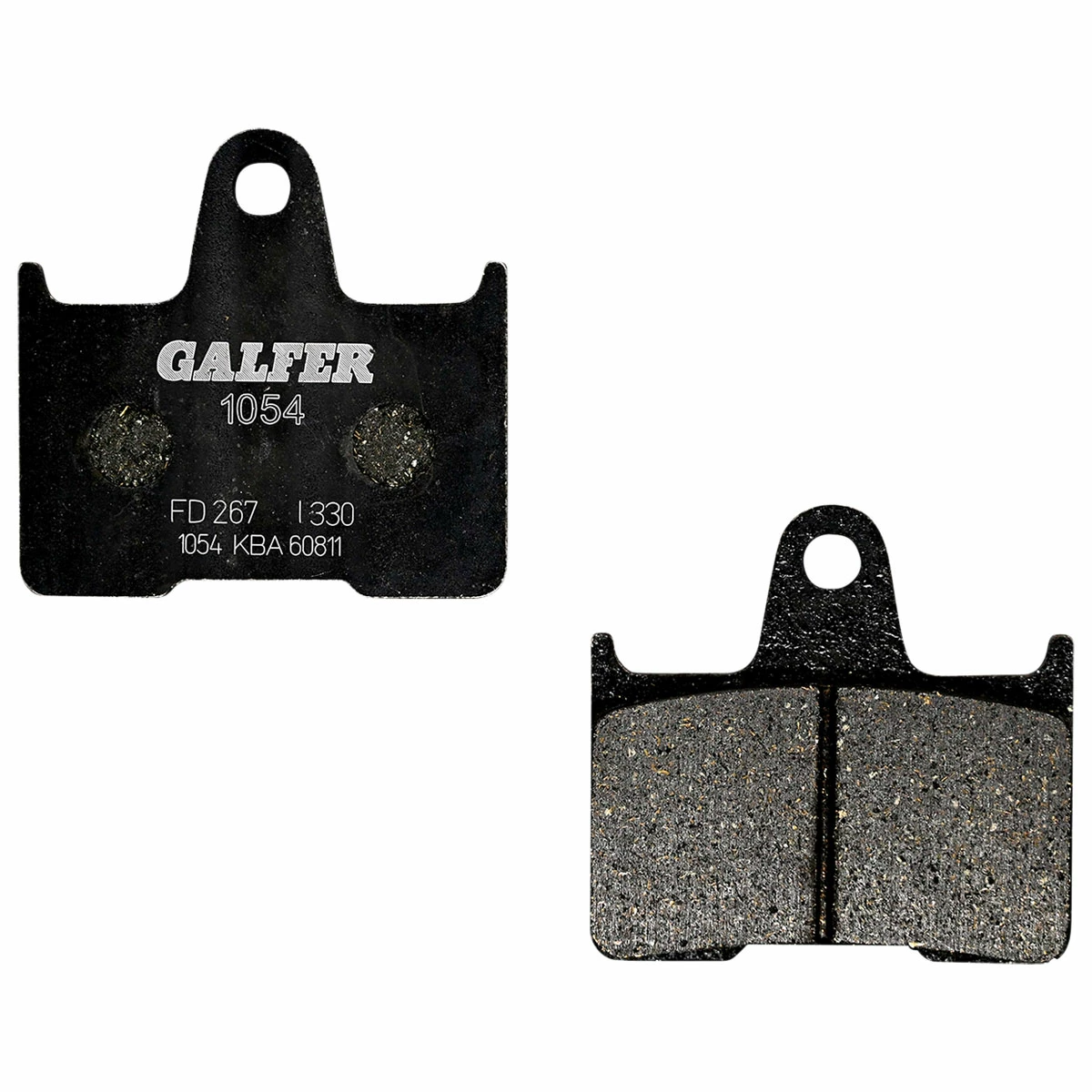 Galfer USA Semi-Metallic Front Brake Pads 1 Galfer USA Semi-Metallic Front Brake Pads